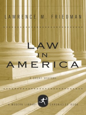 Law in America - ebook